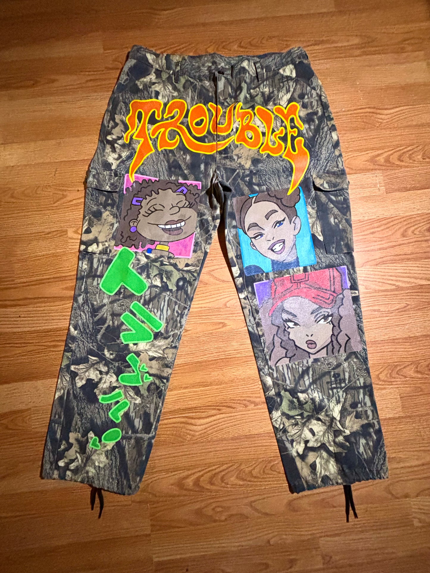 Vintage Oversized Liberty Mossy Oak Camo (New)