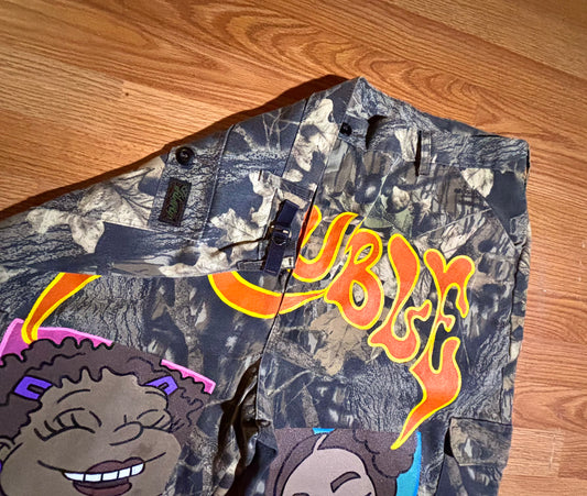 Vintage Oversized Liberty Mossy Oak Camo (New)